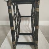 Rattan bottle holder