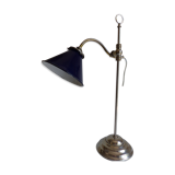 Workshop lamp in brass and nickel iron