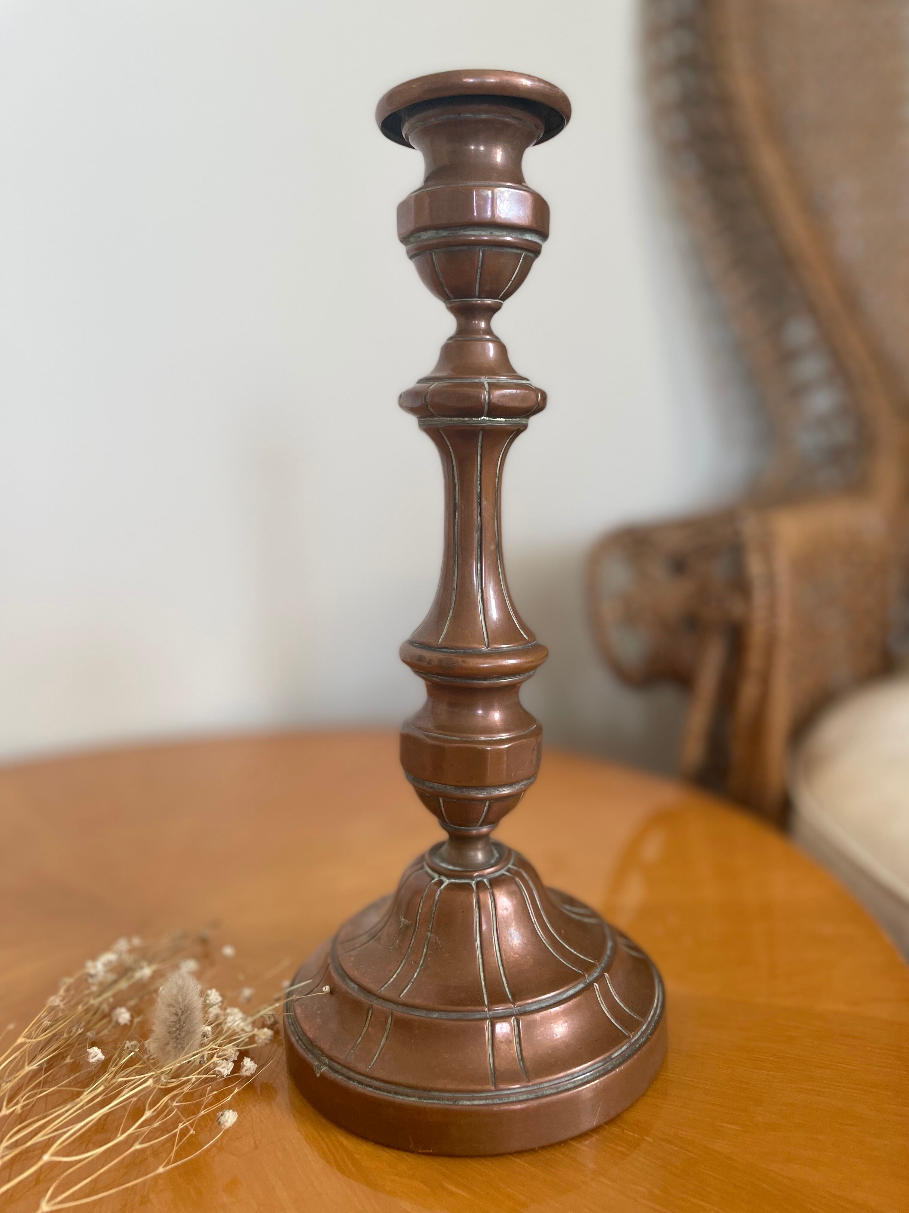 Old candle holder