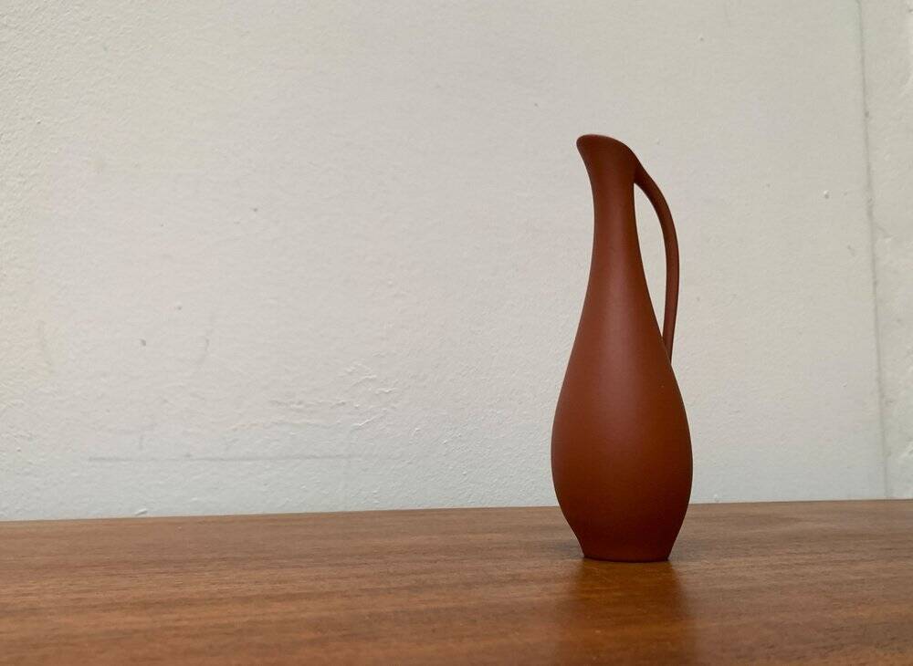 Ceramic Terra-Sigillata Carafe Vase from Mid-Century Germany, 1960s