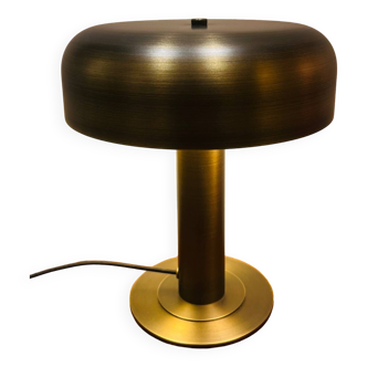 Lampe de table années 70 en laiton