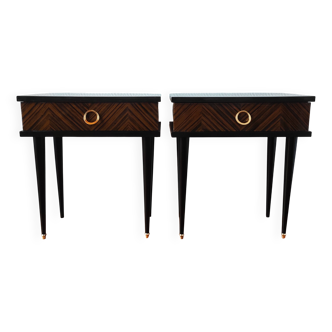 Pair of vintage bedside tables 1965