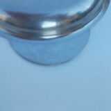 Plat rond à oreilles en inox