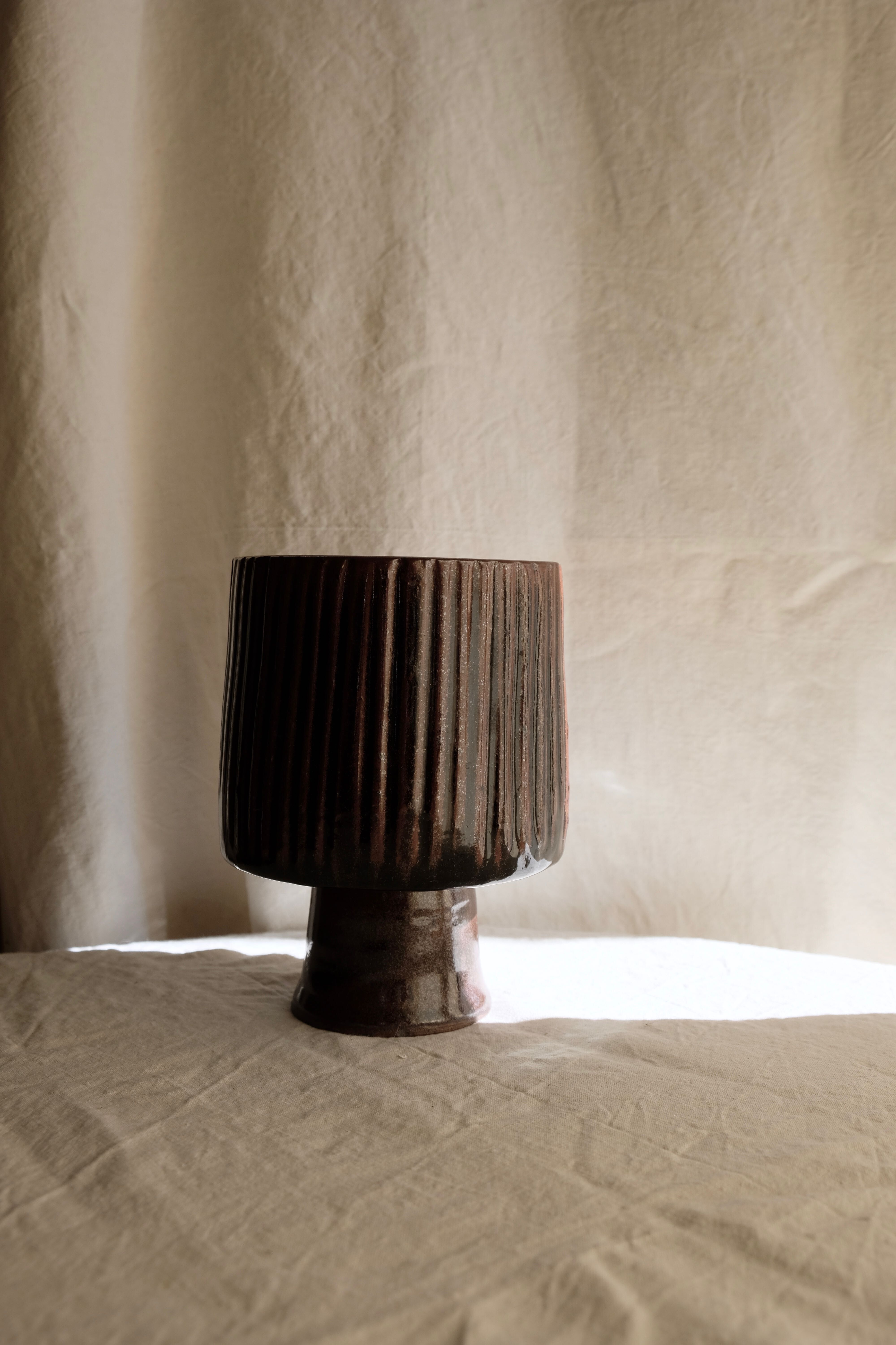 Vintage Japanese vase ikebana