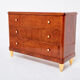 Commode loupe d’amboine dorure  vers 1940s