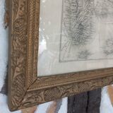 table old map Guadeloupe