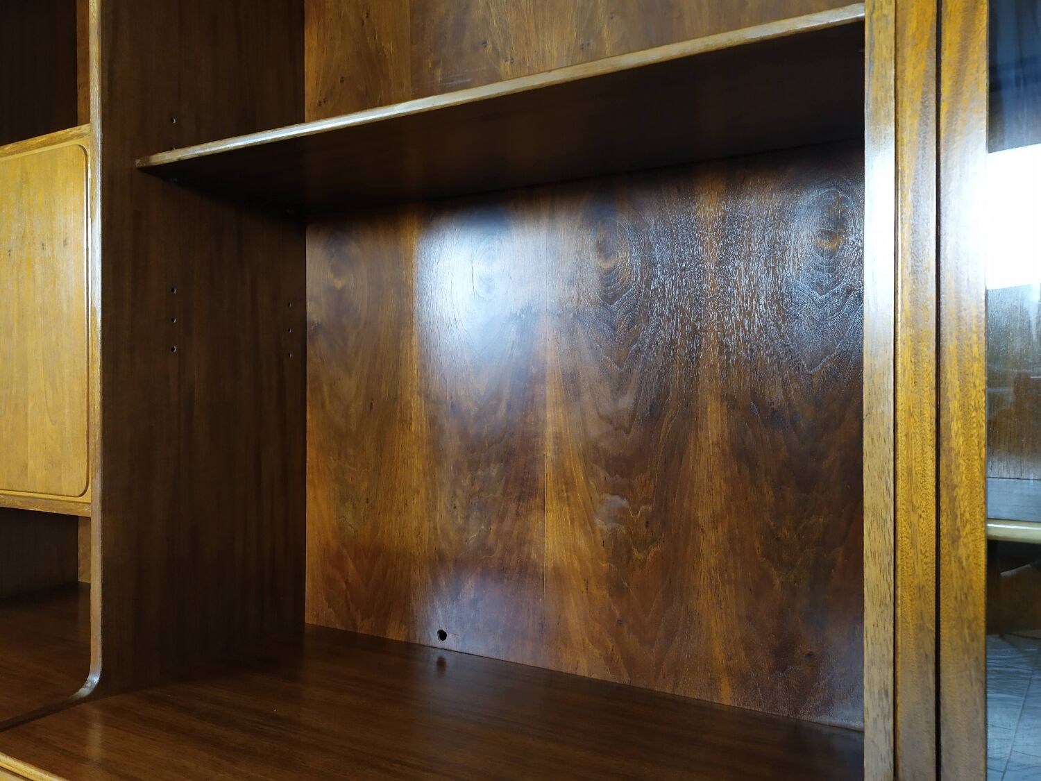 Vintage bookcase jacques hauville