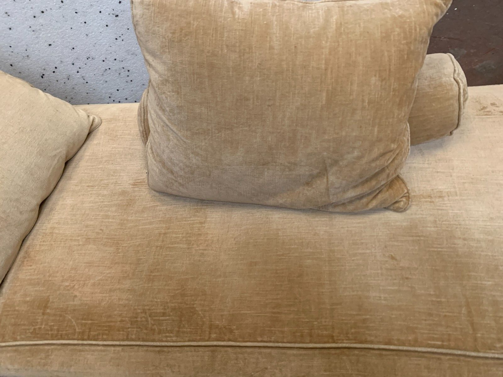 Empire style daybed in patinated and gilded wood XX century