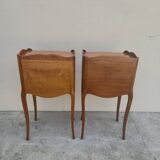 Paire de chevets style Louis XV 3 tiroirs