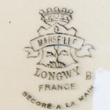 6 flat plates Longwy model Marseille