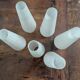 Lot de 6 globes tulipe années 60