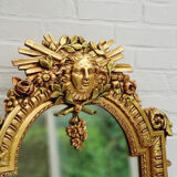 Mirror of King Louis XIV by Vincenzo Fancelli - Gold Plated 24k