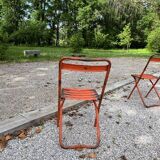 Vintage metal chair