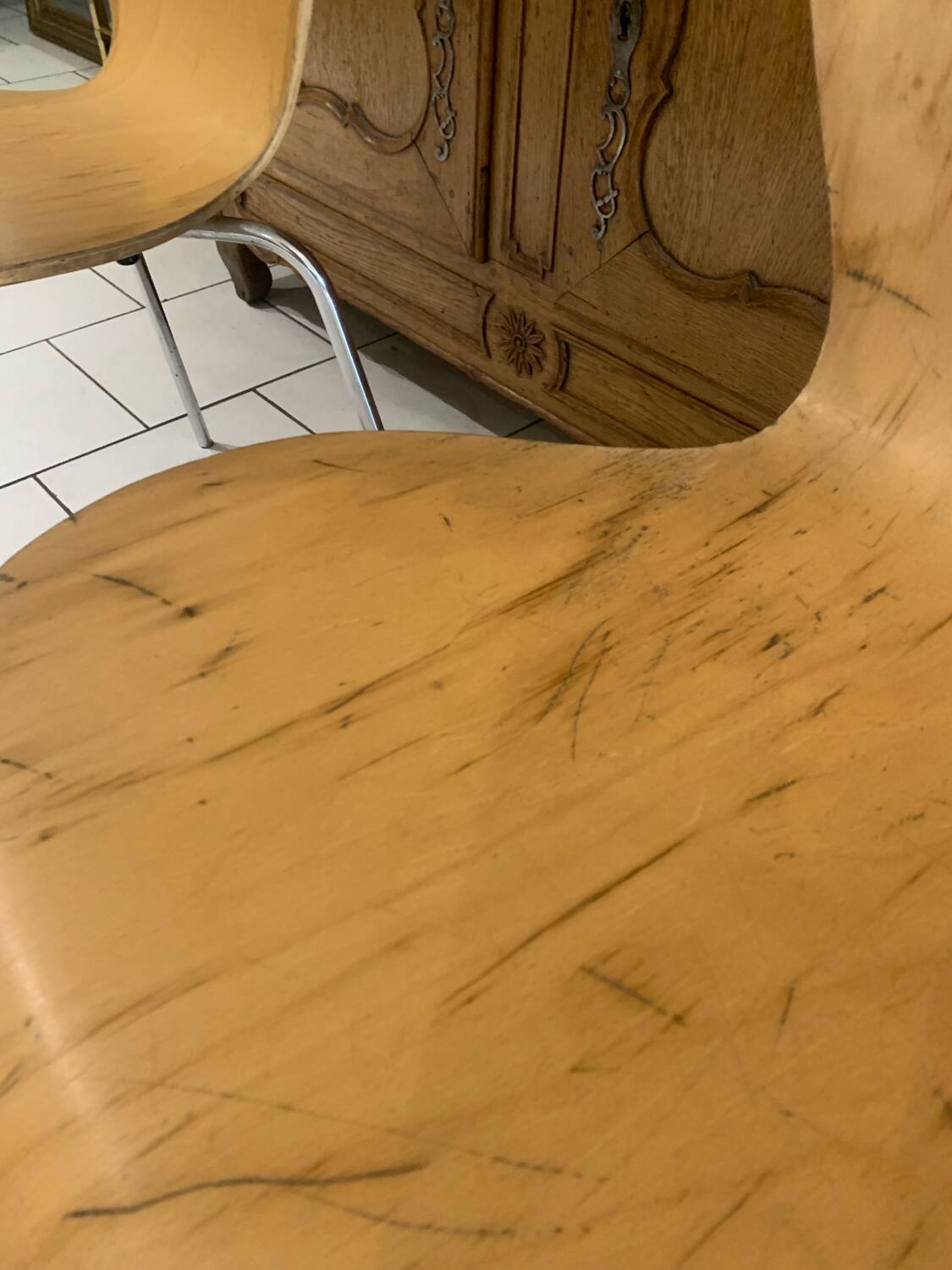 4 vintage chairs