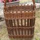 Rattan bottle bar with handle