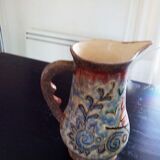 Quimper faience pitcher