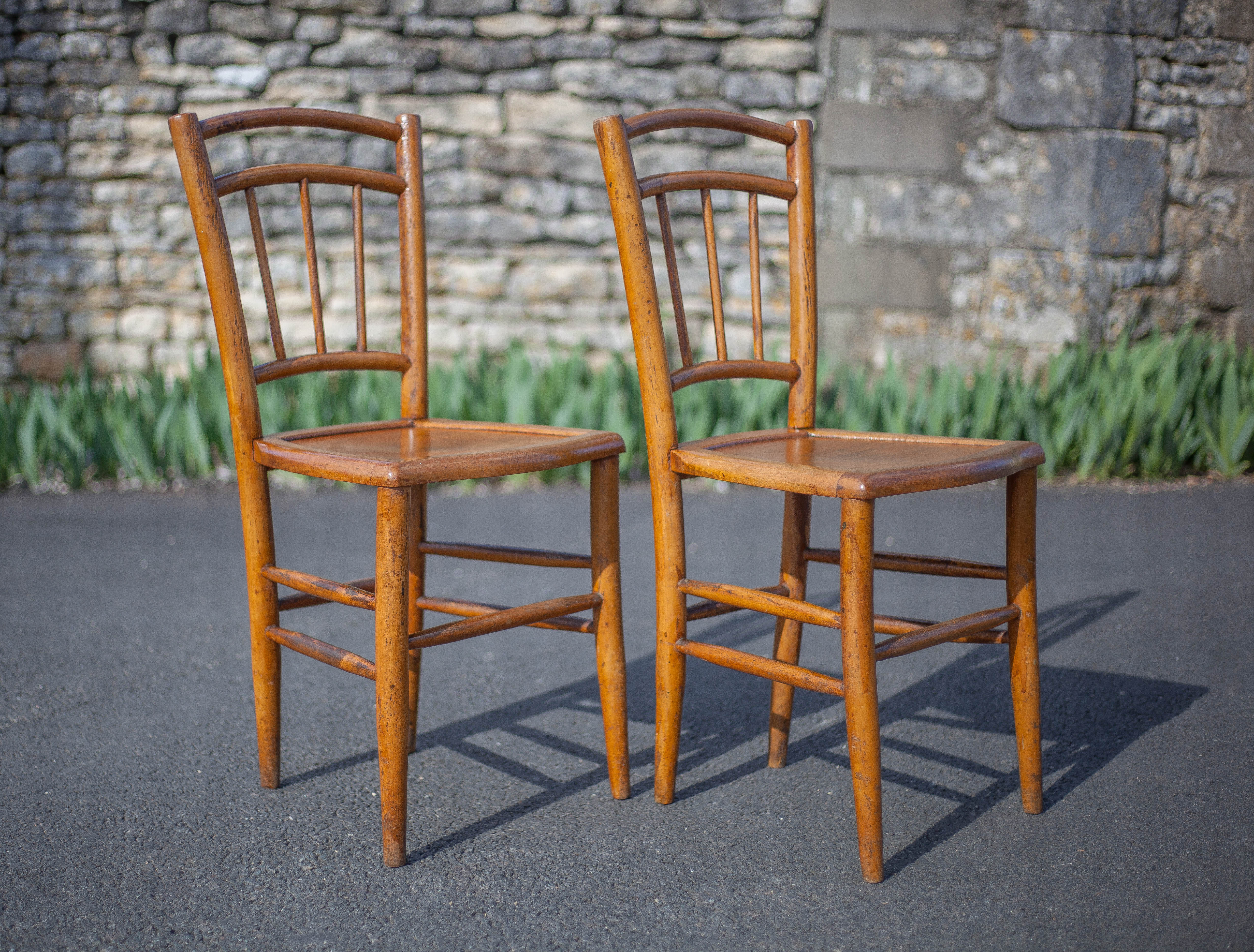 Pair of bistro chair