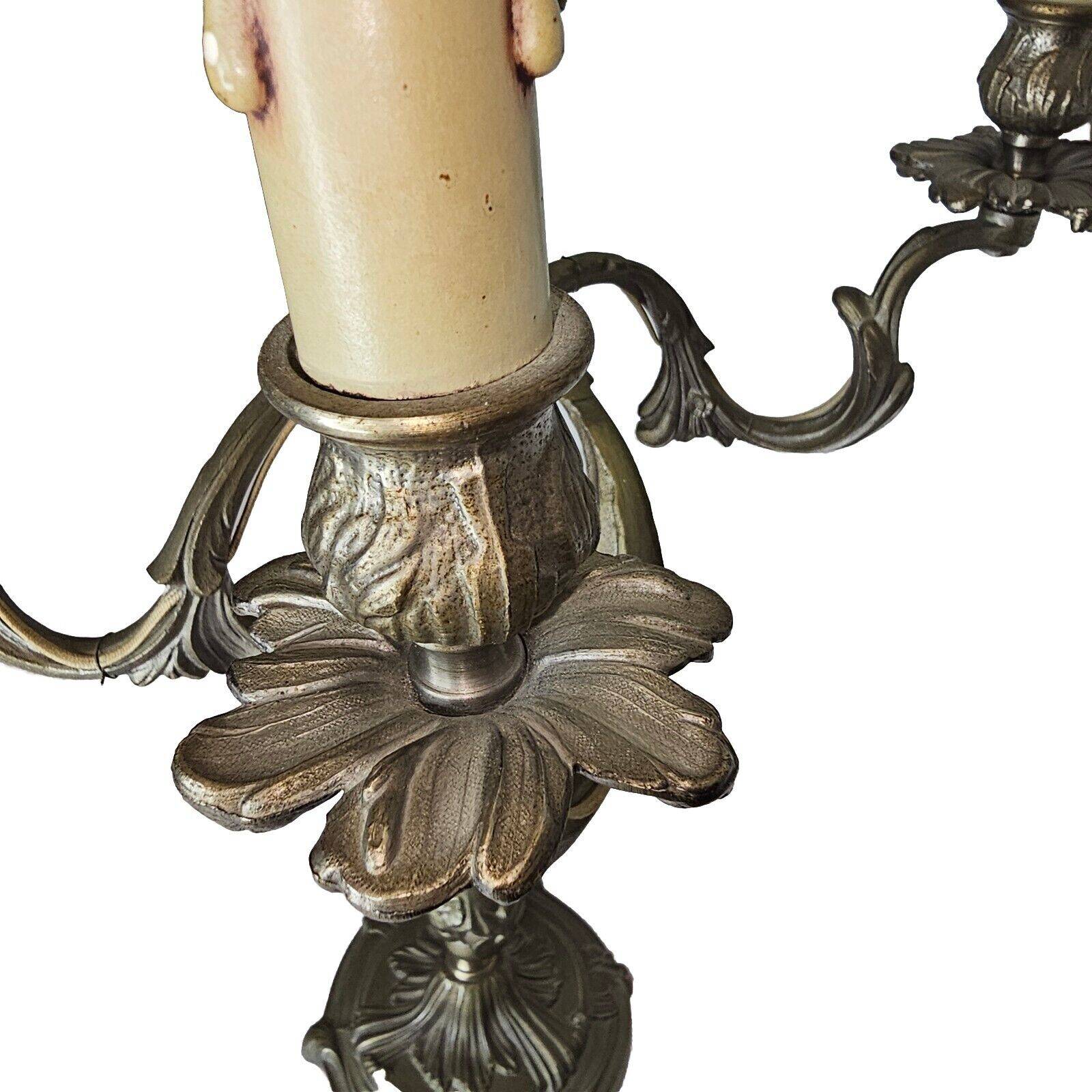 Louis xv style candlestick in bronze