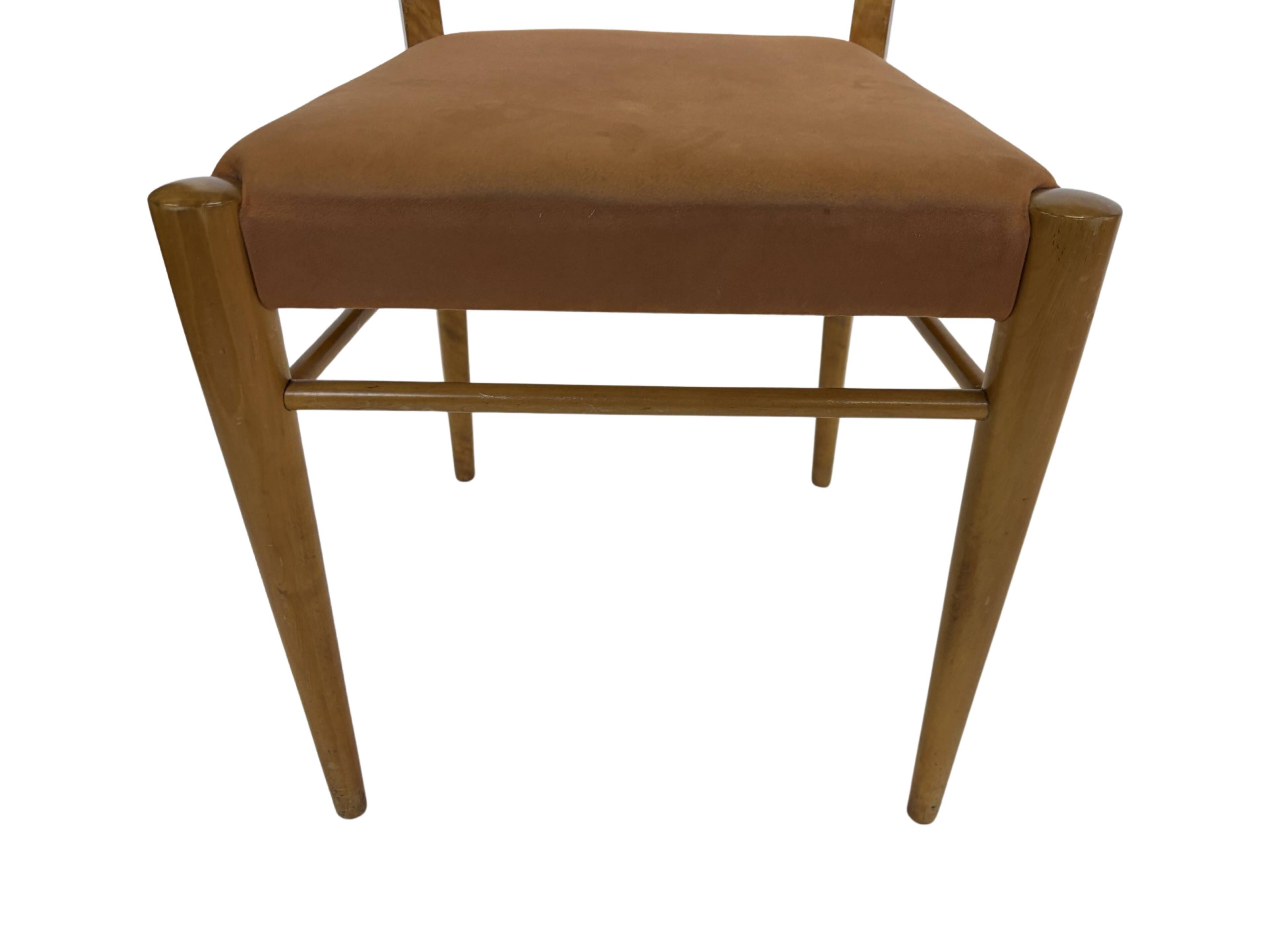 Set of 4 vintage chairs Cees Braakman Pastoe ST09 50's