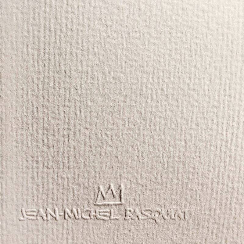 Lithographie en édition limitée de Jean-Michel Basquiat, années 1990, numérotée au crayon.