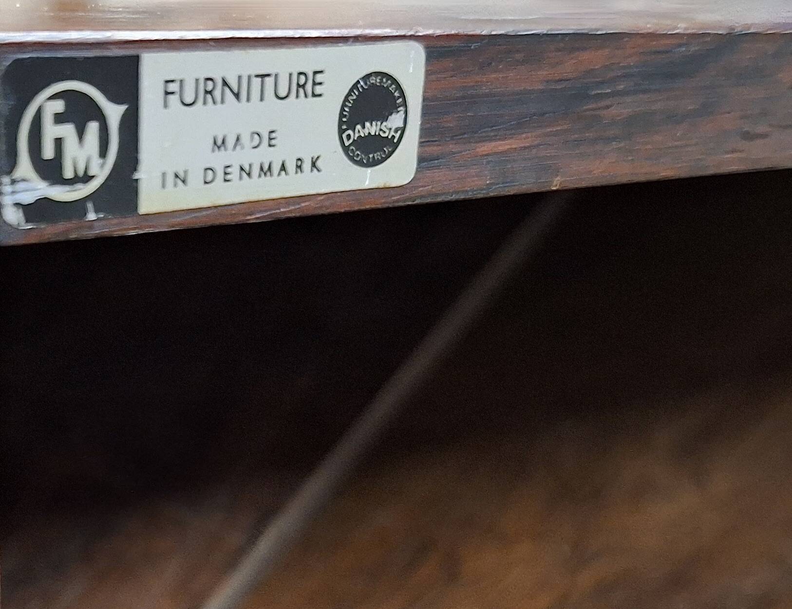 Modular shelving system in rosewood by Kai Kristiansen, Denmark, 1960s.