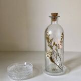 Set of 4 crystal bottle coasters