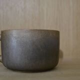 Handmade stoneware cup