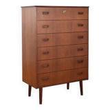 Mid-Century Danish Teak Chest of Drawers, 1960s.