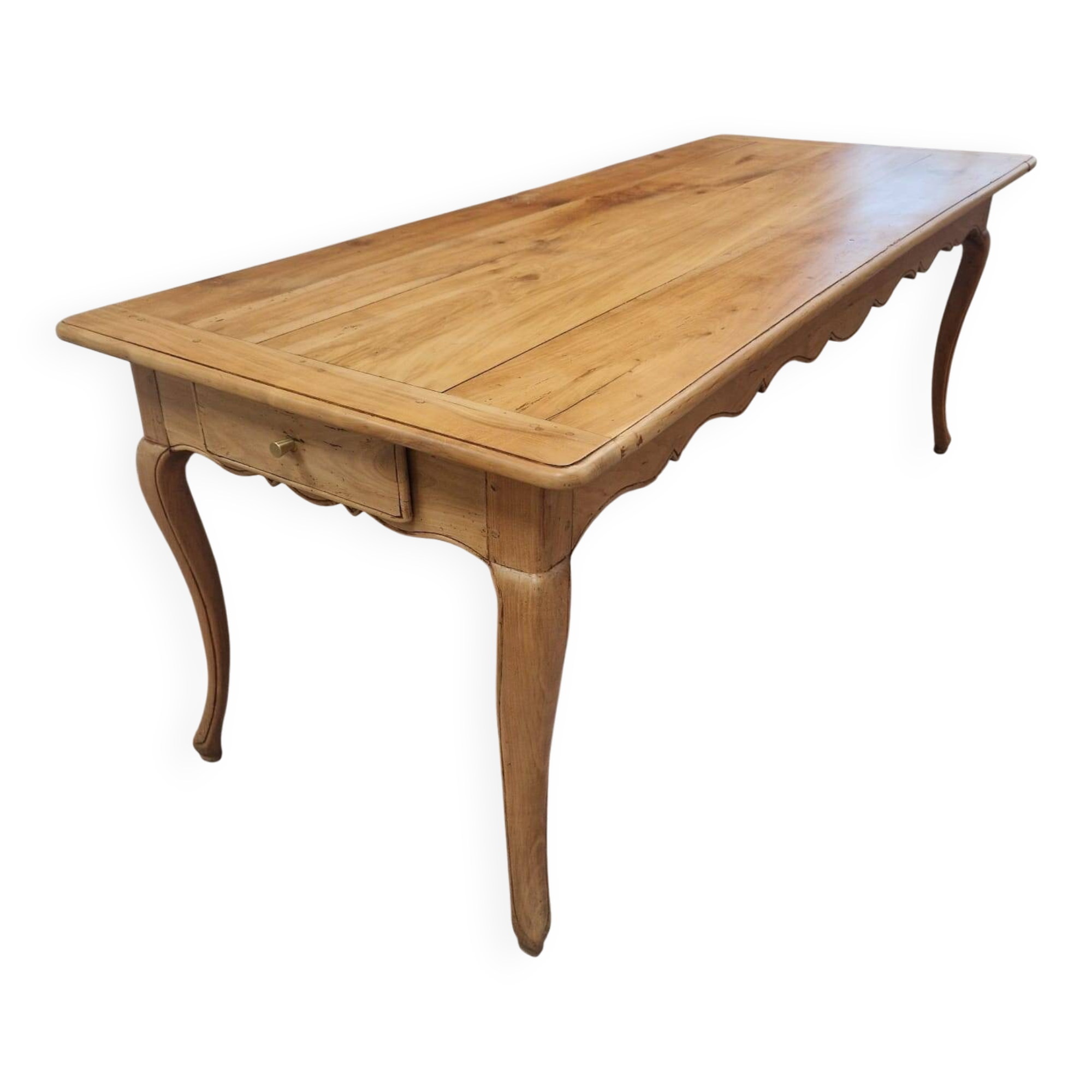 Louis XV style farmhouse table
