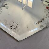 Beveled mirror stitched 33x60cm