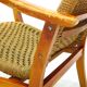 Chaises en corde vintage, 1970
