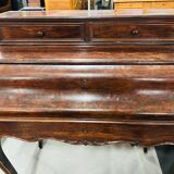 Mahogany secretary mid-nineteenth