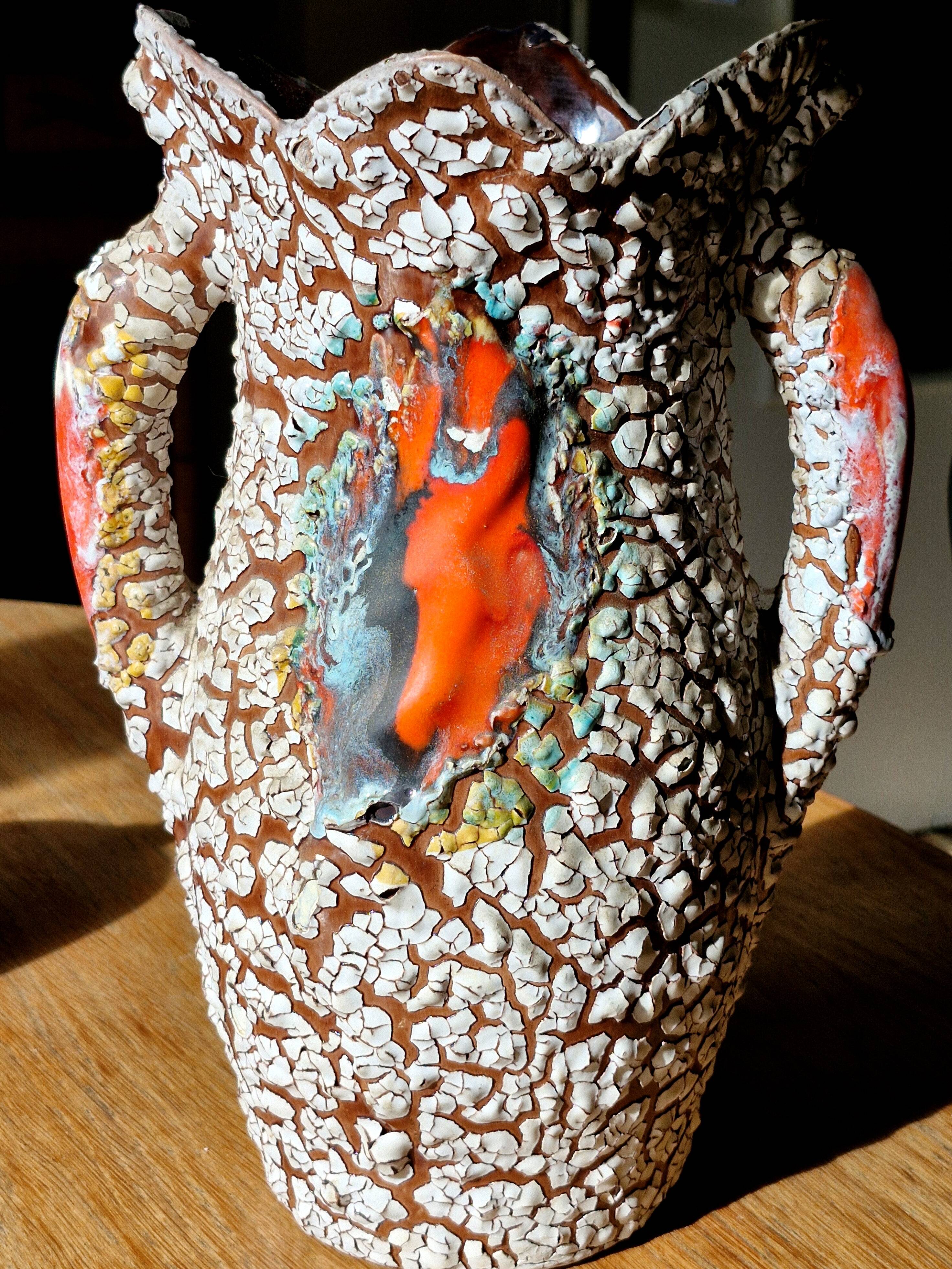 Vallauris ceramic vase