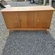 Vintage 3-door sideboard from the 60s in oak