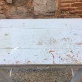 Small wooden farmhouse table