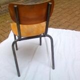 Vintage school chair