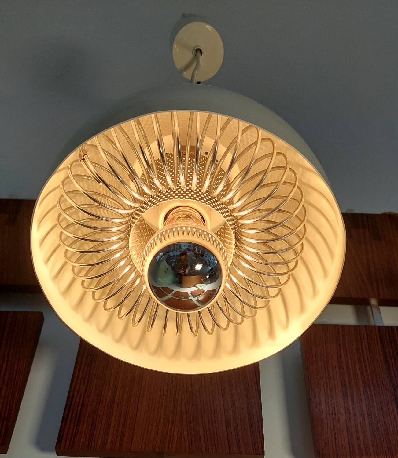 Space age pendant lamp Andrea Lazzari