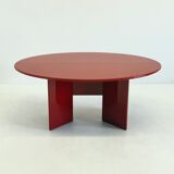 Antella dining table / console table by Kazuhide Takahama for Cassina in red