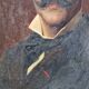 Eugène Girardet (1853-1907) - Oil on canvas - Portrait of Vidal - 19th century