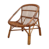 Rattan armchair