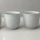 4 Espresso cups and saucers - Guy Degrenne