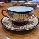 Fine porcelain cups and saucers