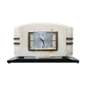 Clock art deco marble bayard