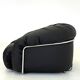 Italian Space Age armchairs in black