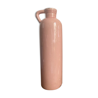 Bouteille en céramique rose