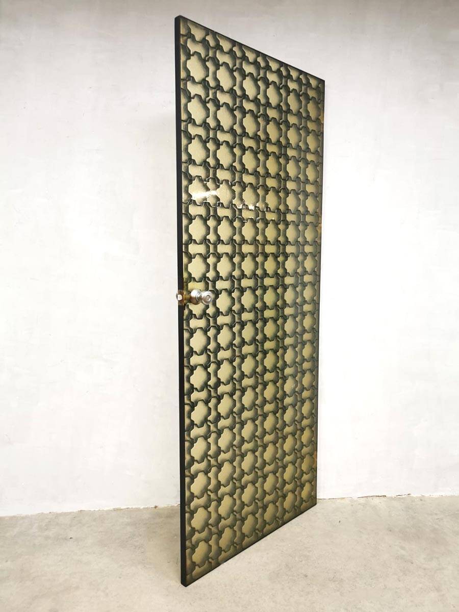 Vintage Art Deco design fiberglass doors sixties