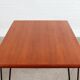 Table de salle à manger en teck vintage Mid Century Design 60's 70's hairpins