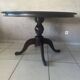 Table ronde en bois massif