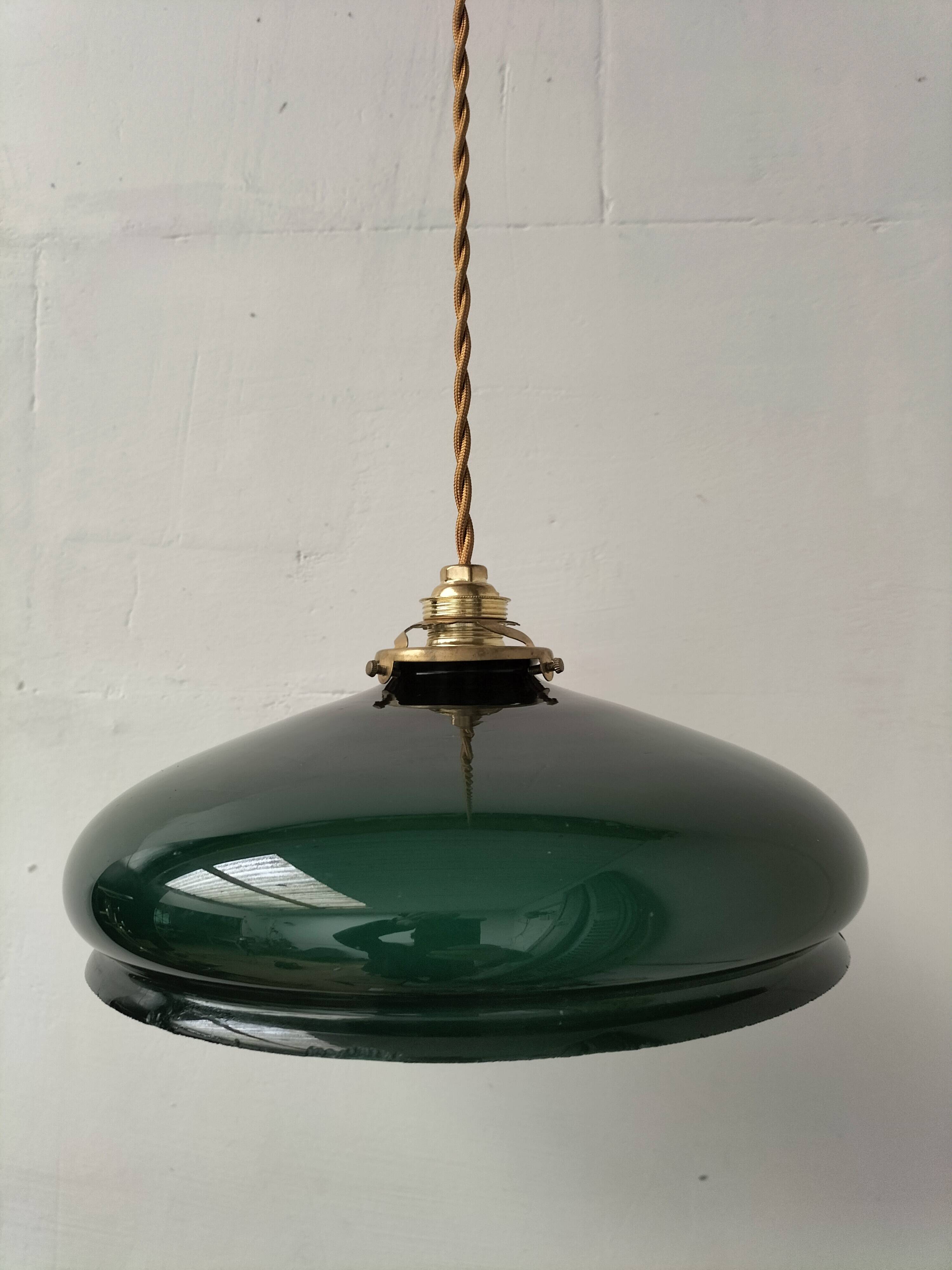 Suspension opaline verte