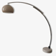 Adjustable arc floor lamp by harvey guzzini, 1970